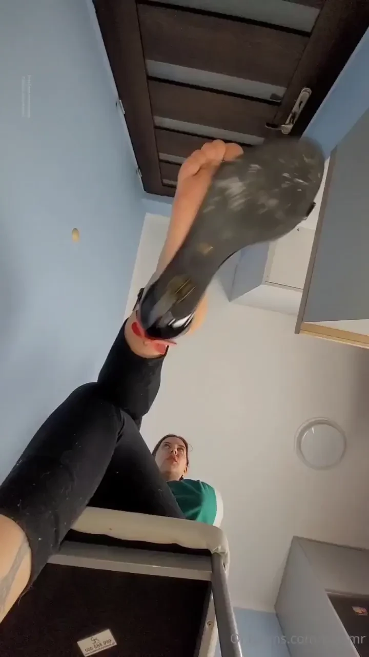 2 august - satisfying and unusual shoe dangle over your head black 