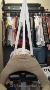 From the vault - love a mega wedgie while i m dressed like a
