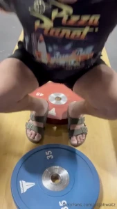 Working out in my birks today who missed my feet