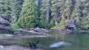 Found this little gem to camp next to but remember to bring mosquito