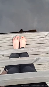 Some pics and videos of the nice barefootwalk in the citycenters