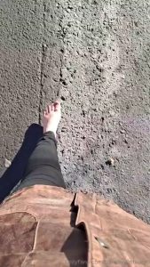 Time for barefoot walks