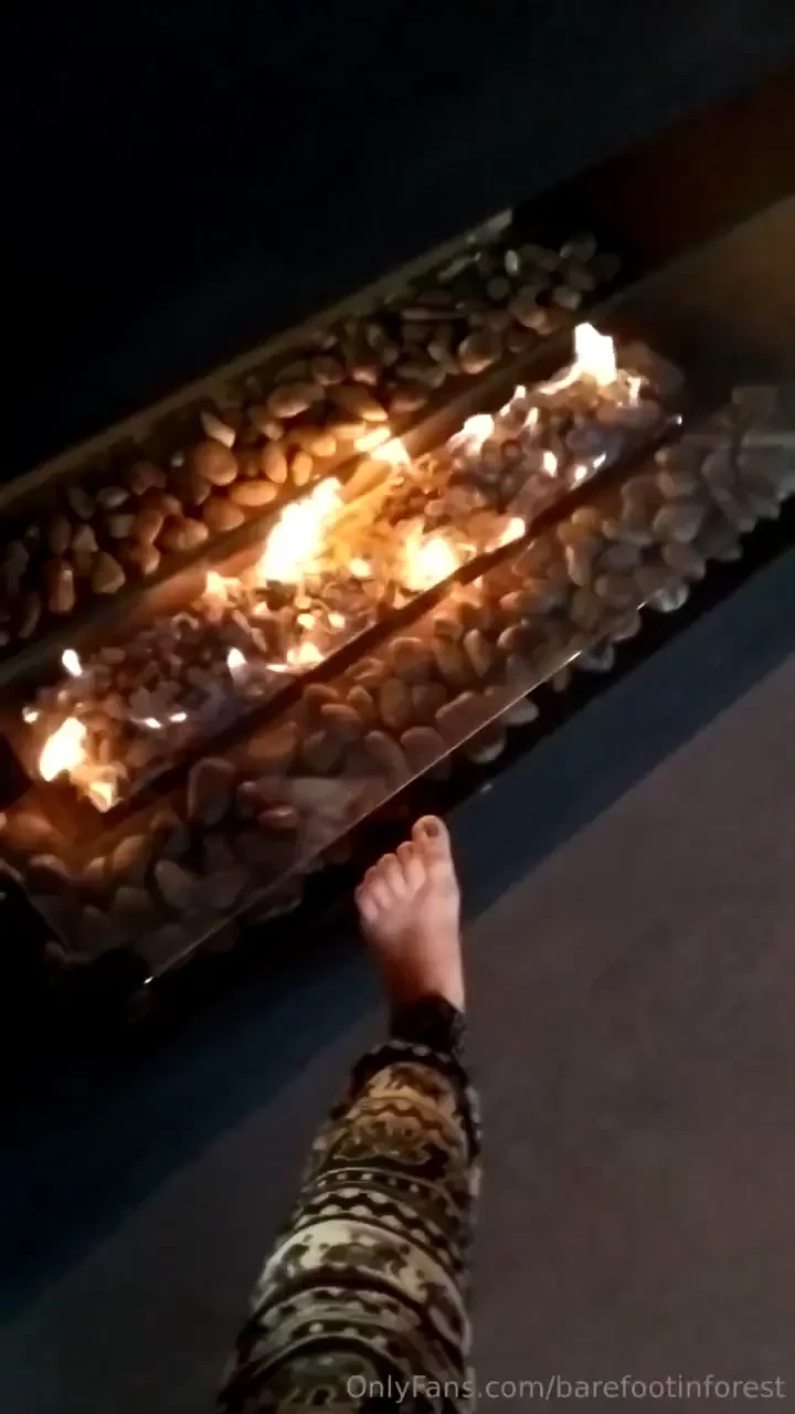 Warming my toes 