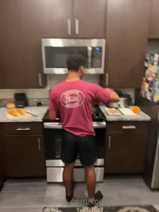 Love it when my man cooks for me