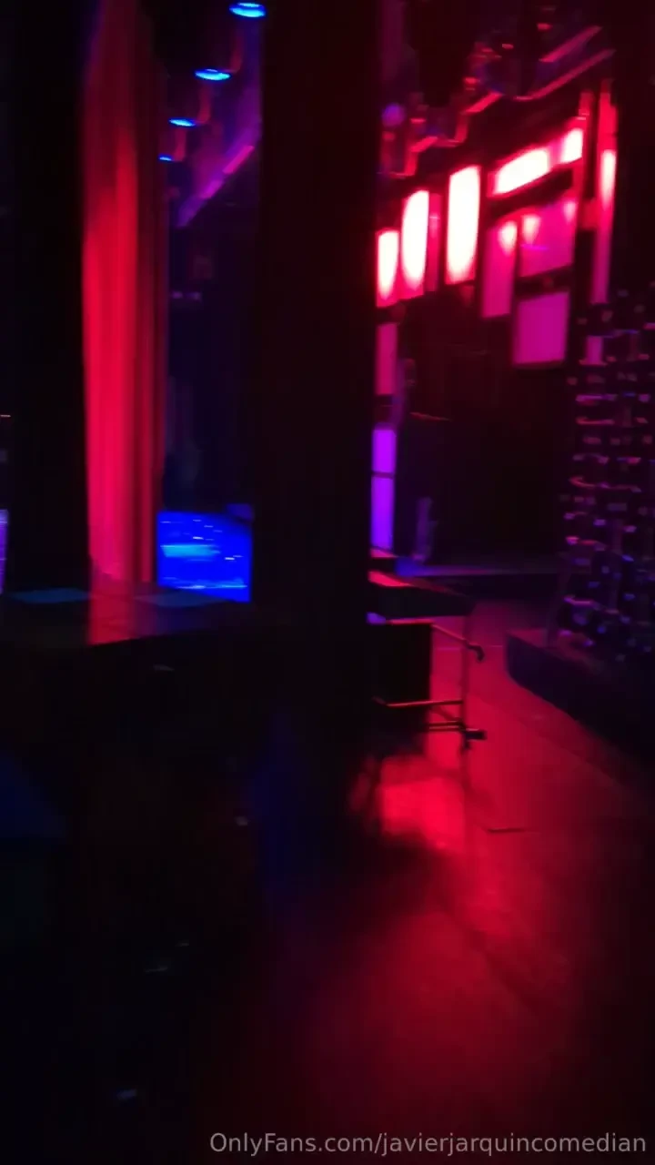What backstage looks like on cruise ship 
