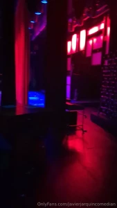 What backstage looks like on cruise ship