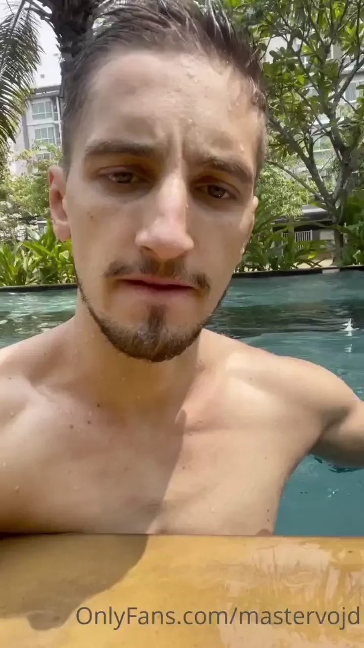 Having a good time in a pool while u in my spit 