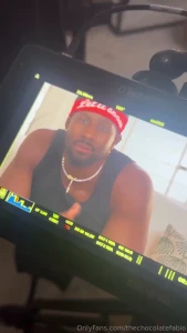 Daddy is camera ready for you