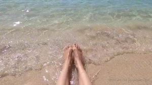 A little tease for the feet lovers this was in guadeloupe this january