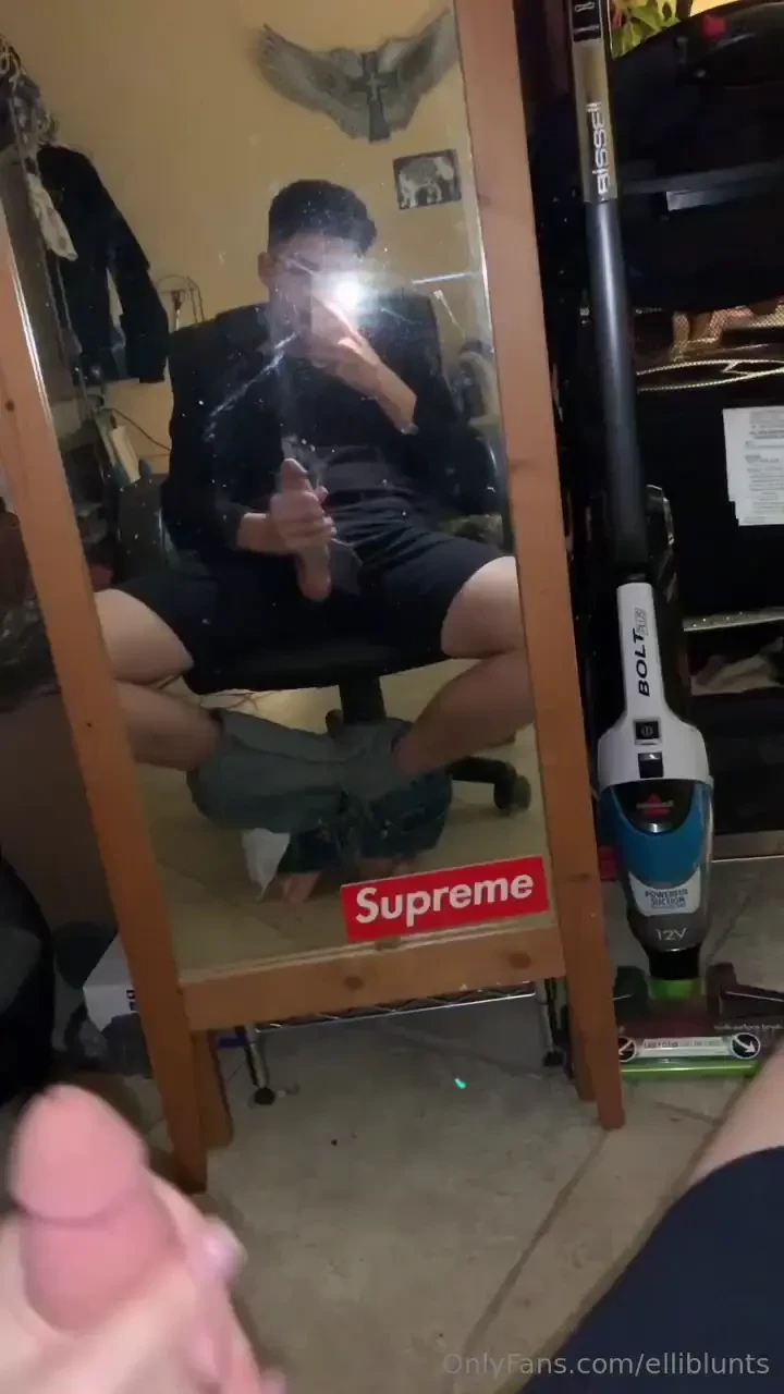 Pov style stroking video pants around my ankles while i stroke this 