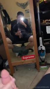 Pov style stroking video pants around my ankles while i stroke this