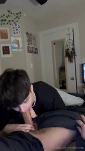 Mannybabe slept over last night