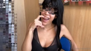 My finger seduces you with mouth tongue and saliva saliva hands