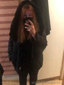 I love big warm jackets they make me look so small