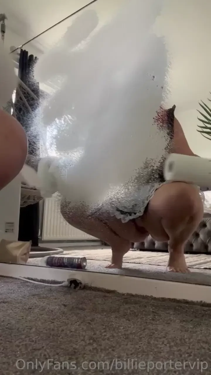 Do you want me to cum clean your mirrors 