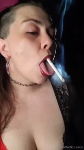 Hair down glossy lips cork hair up hoop earrings whites - new canadian