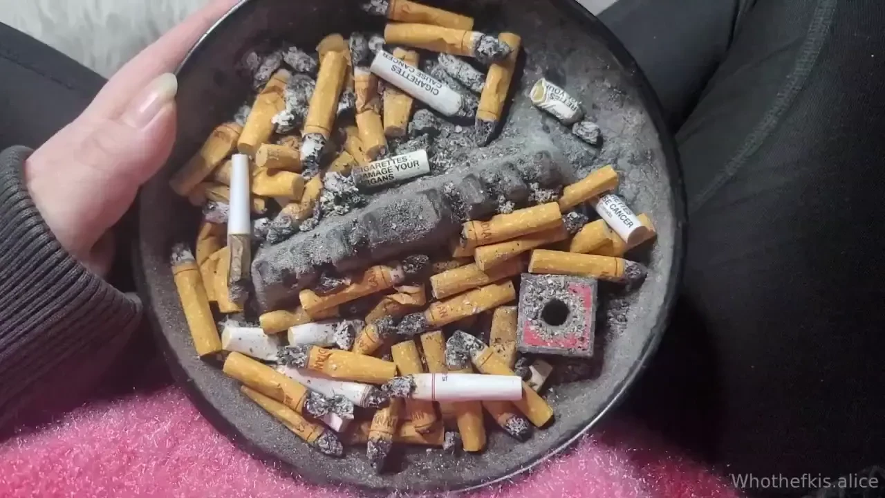 This video was made for youtube pov ashtray asmr filter progression 