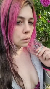 Quick drag in the garden
