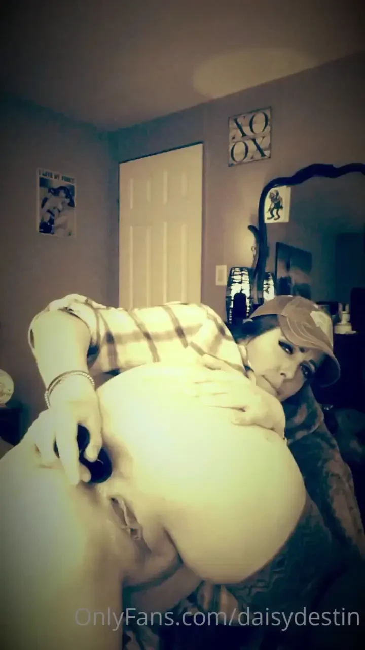 I m a naughty little farm girl doing some buttplug playing and 