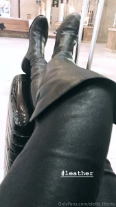 Who loves leather ladies part 4