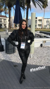 Who loves leather ladies part 8