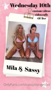 Inbox me your customs for me amp milaamor to do live will be tomorrow