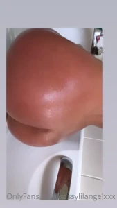 Excuse the bruises i fell flat on my booty the other day chair broke