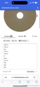 No more entries had to hand type all the entries haha will upload 10