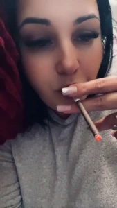 Smoking before i go sleep