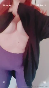 Gym session in the 80s do we boob-drop or not