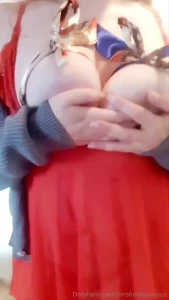 Let s put a bow on those boobies