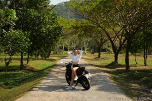 It s a nice feeling when you can just be alone with yourself on the