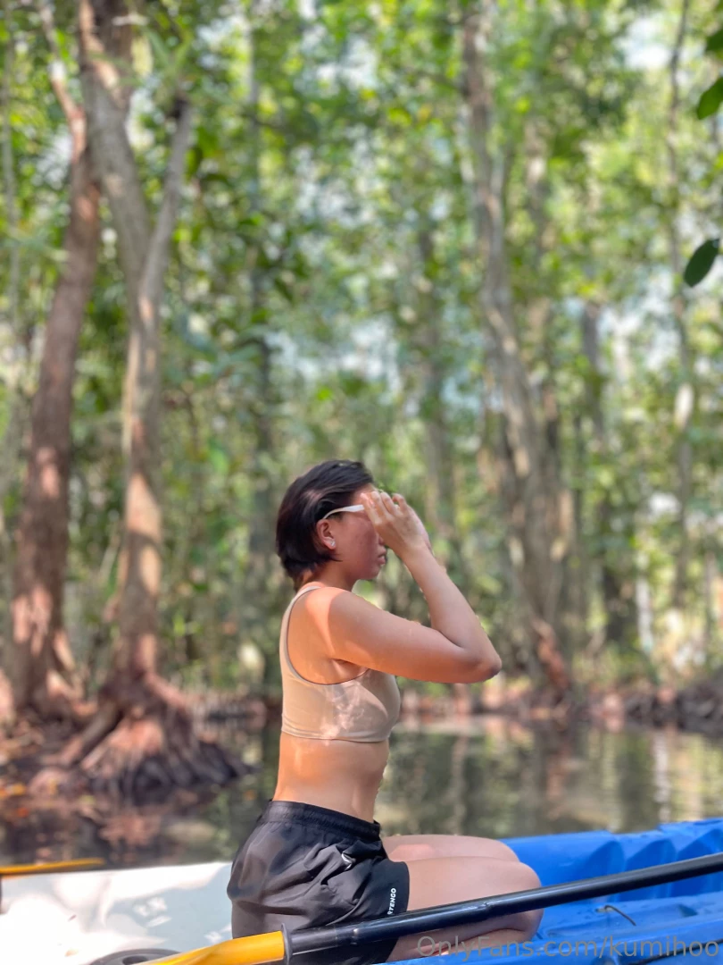 The other day was a real reboot - i went kayaking the water is quiet 