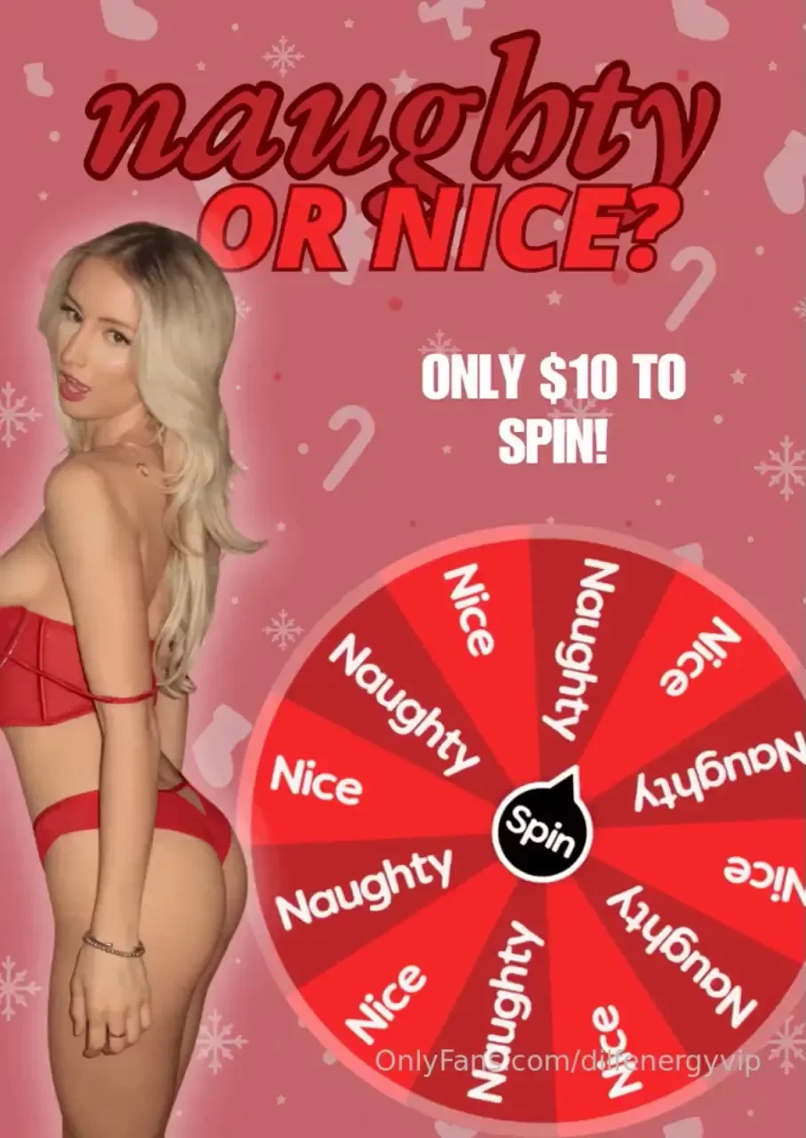 Wanna find out if you ve been naughty or nice this year tip 10 to spin 