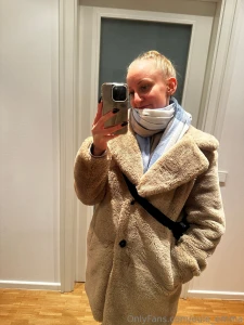 It s very cold less skin for today