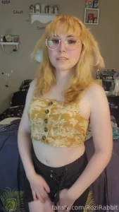 Bunny feeling spicyyyyy bunnygirl tgirl