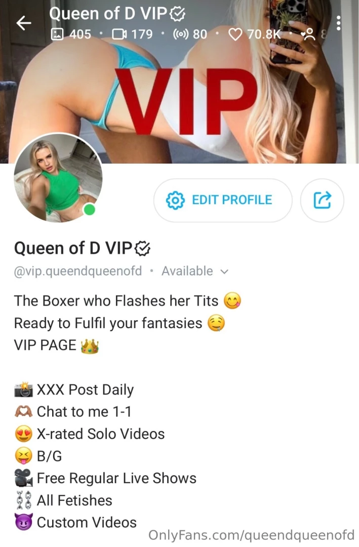 I rarely respond to dm on my free page if you are looking to have 1-1 