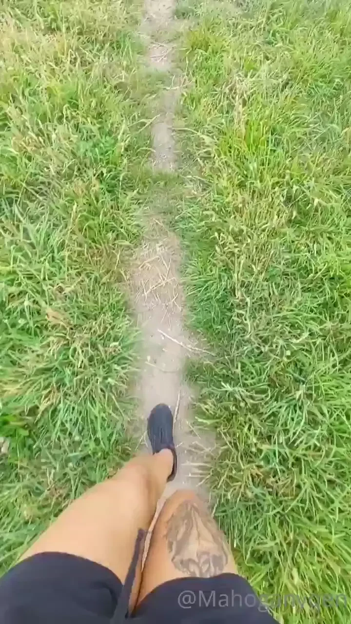 I live right by the river and morning walks along its shore are my 