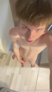 You can stand behind and play with my nipples