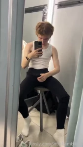 Does it fit me gay twink young teen dick cumshot cum part 1
