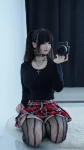 My take on goth mikasa swipe right p