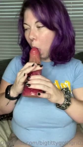 An admirer bought me a new toy want to watch me destroy myself with it