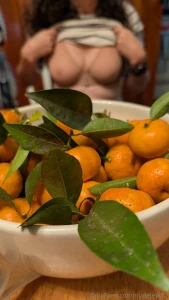 My cups runneth over the oranges are smaller this year but pack a part 1