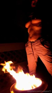 It s cold enough for a campfire