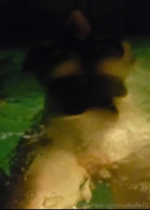 I ve been out of town for a while but there s a hot tub hope you are part 1