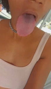 Good morning message me for more tongue