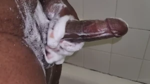 Can a dirty boy cum clean part 1