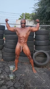 Junk yard dog unchained who wants to be my workout partner part 1