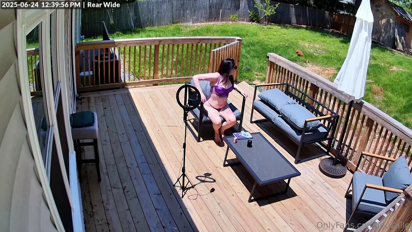 I hope none of my neighbors saw me shooting outside today 