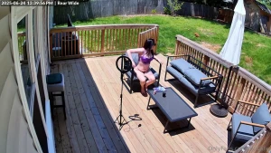 I hope none of my neighbors saw me shooting outside today